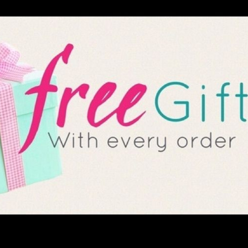 Mystery gift with every purchase